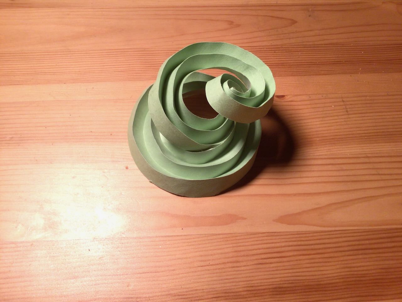 Hyperbolic origami